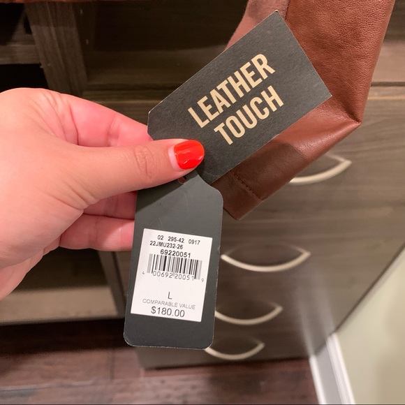 NWT Guess Leather Jacket - Picture 4 of 4